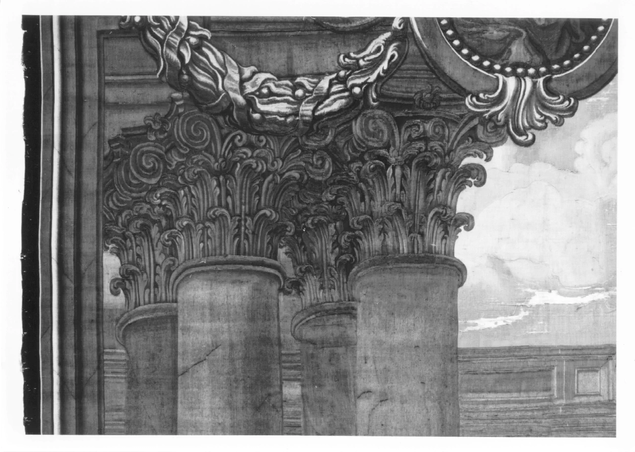 Didone conduce Enea a Cartagine - Museo di Palazzo Reale, Torino, dettaglio 1